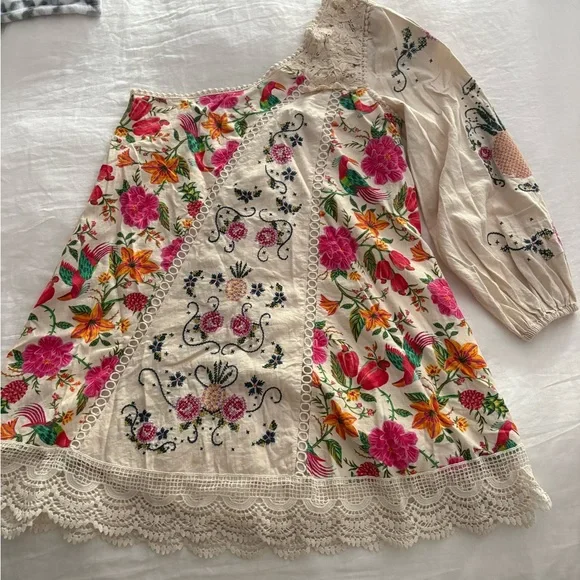 Farm Rio Toucans Garden One Shoulder size small - Picture 3 of 9